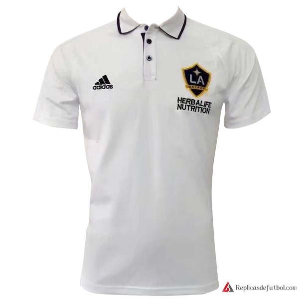 Polo Los Angeles Galaxy 2017-2018 Blanco